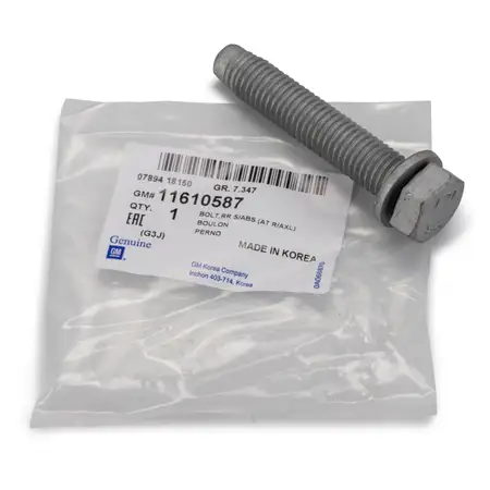 ORIGINAL Opel bolt shock absorber rear axle ASTRA J MOKKA ZAFIRA C 11610587