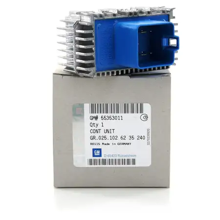 ORIGINAL Opel preheating relay control unit glow time relay 1.3-2.2DTI/CDTI 6235240