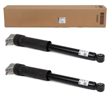 2x ORIGINAL GM Opel Sto&szlig;d&auml;mpfer + Staubschutz + Domlager Astra K hinten 39039583