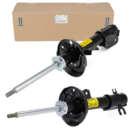 2x ORIGINAL GM Opel shock absorbers Gas pressure dampers Suspension Karl (C16) 1.0 73/75 hp front