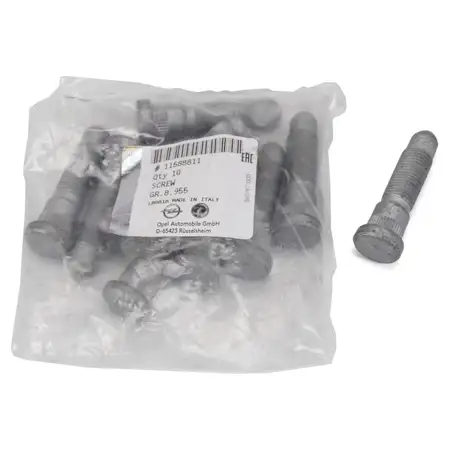 10x ORIGINAL Opel stud bolts wheel bolts M14 x 58 mm INSIGNIA A B 11588811