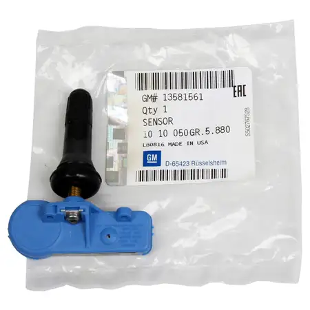 ORIGINAL GM Opel TPMS tire pressure sensor air pressure sensor ADAM CORSA E 13581561