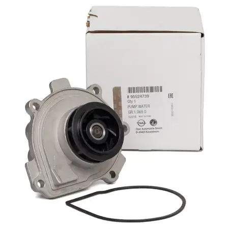 ORIGINAL GM Opel Water Pump Astra Corsa Insignia Mokka Zafira 1.6 1.8 95524739