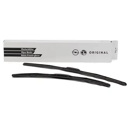 ORIGINAL Opel windshield wiper blades set INSIGNIA B front 39208147