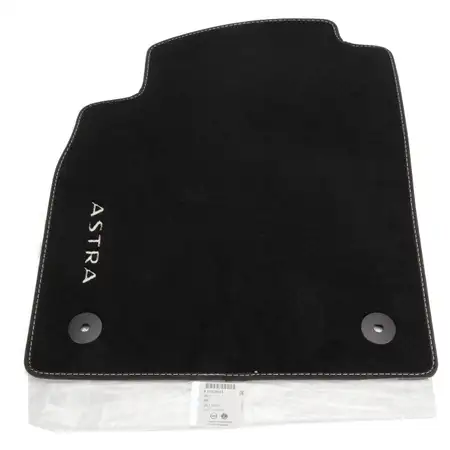 ORIGINAL Opel textile mat Floor mat Car mat Astra J front left 13334044