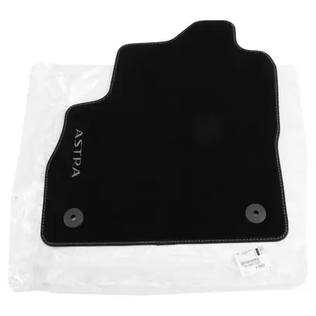 ORIGINAL PSA Opel textile mat Floor mat Car mat Astra K front left 39056503