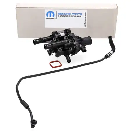 ORIGINAL Opel Thermostat + Geh&auml;use + Thermoschlauch Astra J Insignia A Mokka / X 1.6