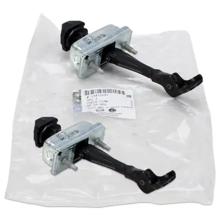 2x ORIGINAL Opel door stop, door holder, door hold-open strap, Adam front 13412690