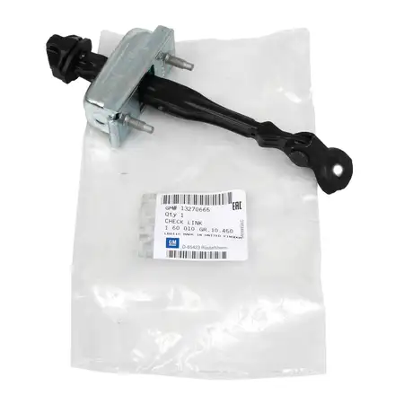 ORIGINAL Opel door stop door catch strap Astra J 5-door front 13270665