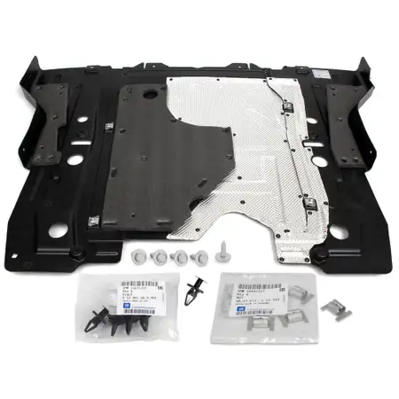 ORIGINAL GM Opel Unterbodenschutz + Zubeh&ouml;r Set Astra J Insignia A Zafira C vorne unten