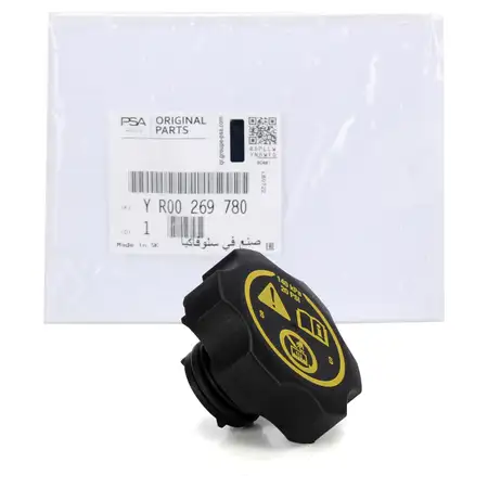 ORIGINAL Opel Coolant Reservoir Cap Astra H J Corsa D E Insignia Zafira C YR00269780