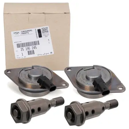 2x ORIGINAL PSA Opel center magnet + febi control valve camshaft adjustment 1.2 1.4