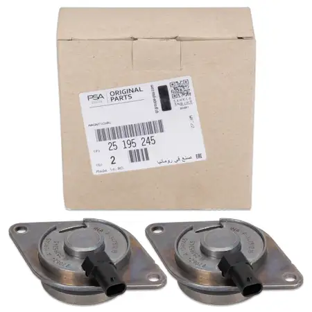 2x ORIGINAL PSA Opel Nockenwellenversteller Astra J Corsa D Insignia Zafira C 1.4 25195245
