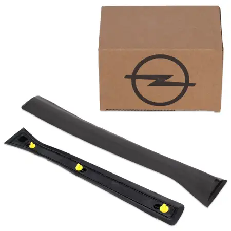 2x ORIGINAL Opel trim strip cover door B-pillar Astra H 5-door left + right