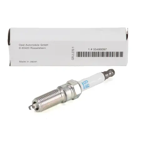 1x ORIGINAL Opel Z&uuml;ndkerze Adam AStra J K Corsa E Insignia A B Zafira C 55490097