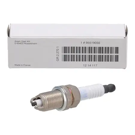 ORIGINAL GM Opel Z&uuml;ndkerze (1 Stk) Agila Astra Corsa Vectra Omega Zafira 1214117