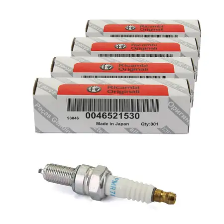 4x ORIGINAL Alfa Romeo spark plug 145 146 147 155 156 166 GT GTV Spider 46521530