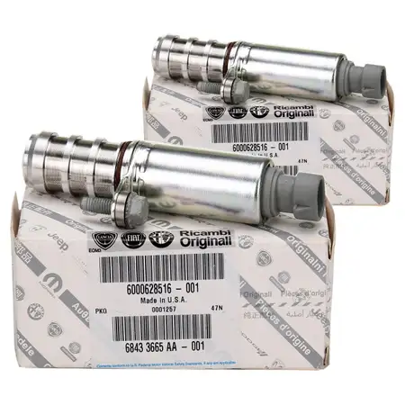 2x ORIGINAL Alfa Romeo control valve phase adjuster camshaft intake