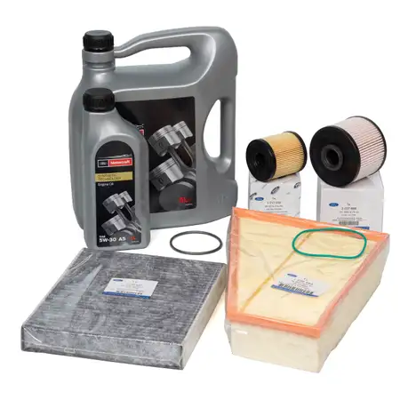 ORIGINAL Ford inspection kit MONDEO IV GALAXY S-MAX WA6 2.0 TDCi + 6 liters 5W30