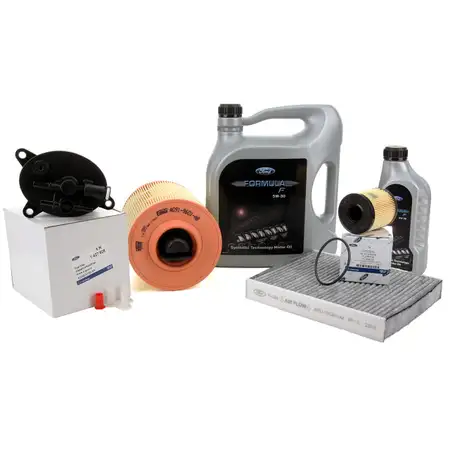 ORIGINAL Ford inspection kit + 6L engine oil 5W30 for GALAXY MONDEO S-MAX 2.2TDCi