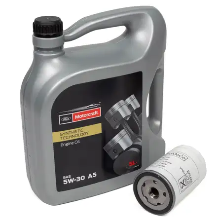 ORIGINAL Ford Motor&ouml;l &Ouml;l FORMULA F 5W30 5-Liter 155D3A + &Ouml;lfilter 1119421