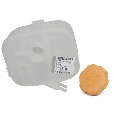 ORIGINAL GM Opel expansion tank coolant + cap Astra H