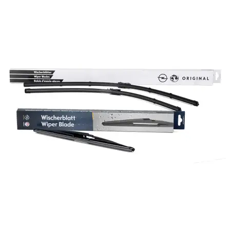 ORIGINAL GM Opel Scheibenwischer Wischerbl&auml;tter Zafira Tourer C vorne + hinten