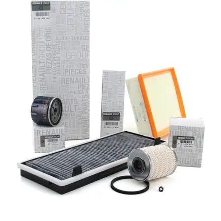 ORIGINAL Renault inspection kit filter package filter set ESPACE IV 1.9dCi 116/120 hp