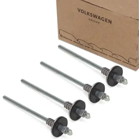 4x ORIGINAL Audi Blindniet Mit Dichtscheibe 4,8X6,5 A8 4E D3 TT FV N90716002