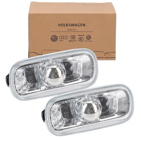 2x ORIGINAL Audi Blinkleuchte Blinker seitlich A3 8P A4 B6 B7 A6 C6 bis 2008 8E0949127