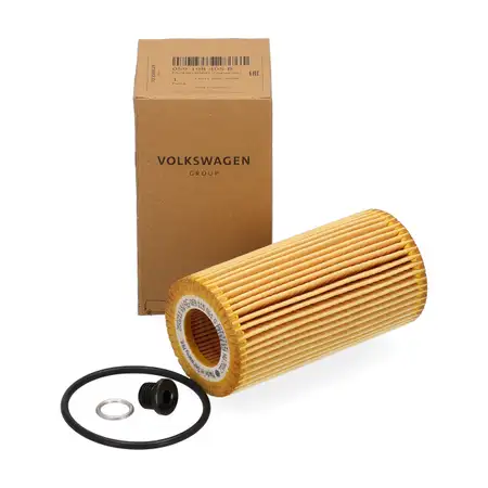 ORIGINAL AUDI &Ouml;lfilter + Schraube A4 B9 A5 F5 A6 C7 C8 A7 4G 4K A8 Q5 FY Q7 Q8 4M 3.0 TDI