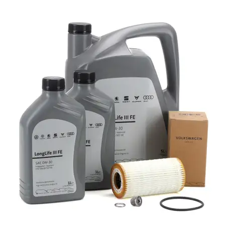 7L ORIGINAL AUDI 0W30 engine oil + oil filter S4 B9 SQ5 FY TDI mild hybrid quattro 347 hp