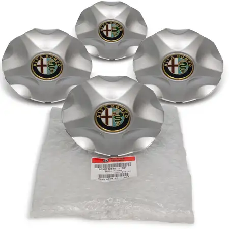 4x ORIGINAL Alfa Romeo hub cap wheel cover cap MITO (955) 50512635