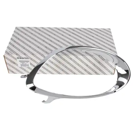 ORIGINAL ALFA ROMEO CHROM Rahmen Blende Hauptscheinwerfer Mito 955 rechts 156085844