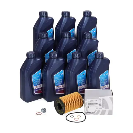 10L ORIGINAL BMW 0W30 Motor&ouml;l + &Ouml;lfilter F10 F11 550i M5 F12 F13 F06 650i M6 N63 S63