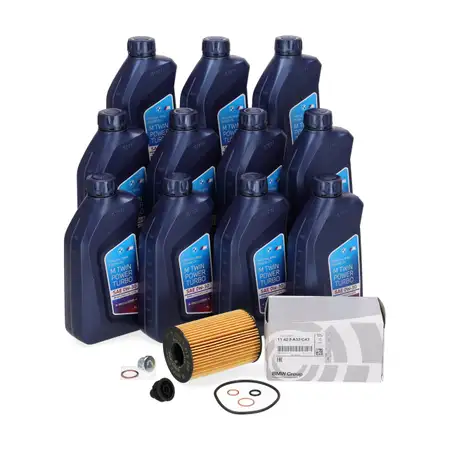 11L ORIGINAL BMW 0W30 Motor&ouml;l + &Ouml;lfilter M5 F90 M8 F91 F92 F83 X5M F95 X6M F96 S63 B44B