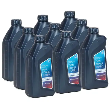 9L 9 Liter ORIGINAL BMW Motor&ouml;l &Ouml;L 5W-30 5W30 LL-01 Longlife-01 83212465843