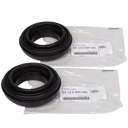 2x ORIGINAL BMW cover XENON HALOGEN headlight 5 Series E39 63126904046