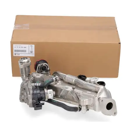 ORIGINAL BMW AGR K&uuml;hler + Ventil 5er G30 G31 6er G32 7er G11 X3 G01 X4 G02 B57 11718570655