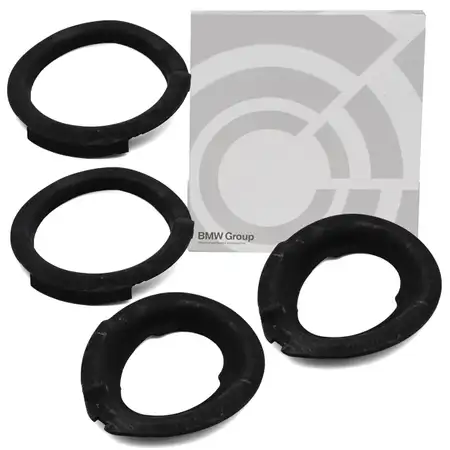 4x ORIGINAL BMW Anschlagpuffer Federung 3er E46 5er E39 E60 E61 E63 E64 vorne unten + oben