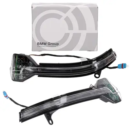 2x ORIGINAL BMW LED Blinker Blinkleuchte Au&szlig;enspiegel 5er F10 F11 ab 07.2013