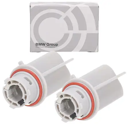 2x ORIGINAL BMW Lampenfassung Blinkleuchte H21W 1er E81 E82 E87 E88 63126940665