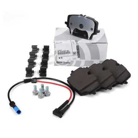 ORIGINAL BMW Bremsbel&auml;ge + Warnsensor 2er Active Tourer U06 230e xDrive 326 PS vorne