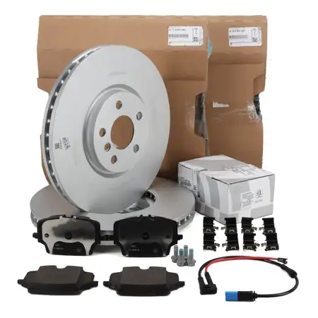 ORIGINAL BMW Bremsscheiben + Bel&auml;ge + Sensor 2er Active Tourer 230e xDrive 326 PS vorne