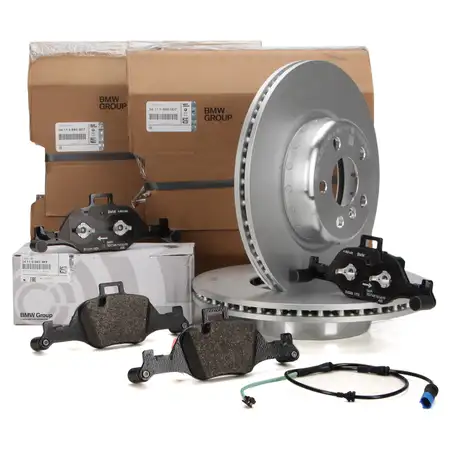 ORIGINAL BMW Bremsscheiben + Bel&auml;ge + Wako 5er G30 G31 525d ohne M-Technik vorne