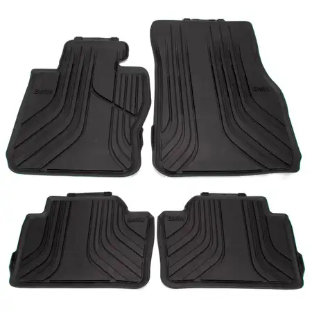 ORIGINAL BMW rubber mats Floor mats 3 Series F30 F31 with xDrive front + rear