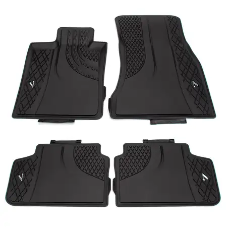 ORIGINAL BMW rubber mats All-weather mat set 7 Series G11 G12 front + rear