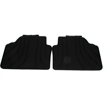 ORIGINAL BMW rubber mats Car mats Set of 3 E90 E91 REAR 2-piece