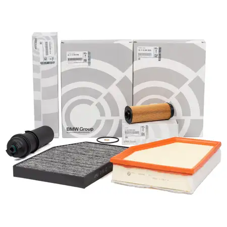 ORIGINAL BMW Filter Set Filter Package 4-piece X3 G01 xDrive30d 249/265 hp B57