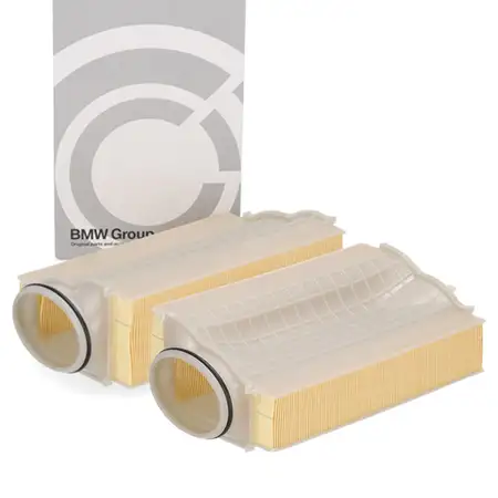 2x ORIGINAL BMW Luftfilter Motorluftfilter X5M F85 X6M F86 S63 575 PS